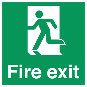 Final fire exit